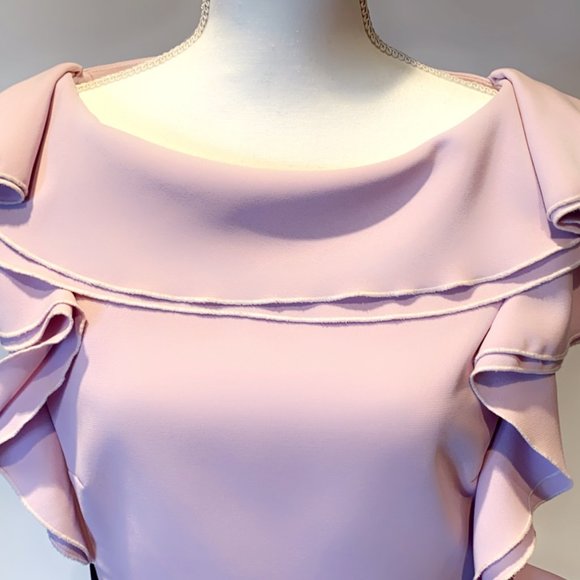 Lavender and Plum Dress - Picture 4 of 6